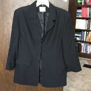 Le Suit blazer black elegant sz 16